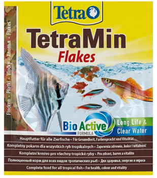 Корм Tetra Min Flakes для аквариумных рыбок