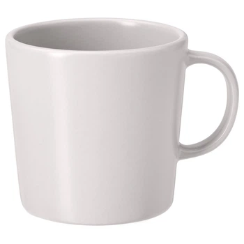 Кружка IKEA динера, бежевый, 30 сл, 603.506.46