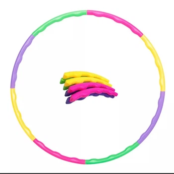Дитячий обруч Hula Hoop розбірний 8 частин 55 см (хула-хуп)