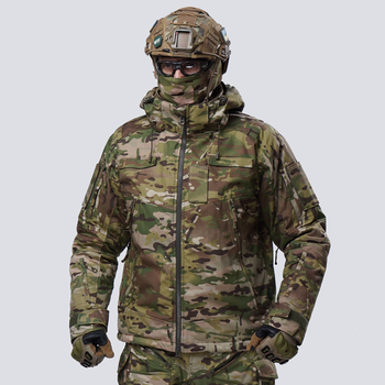 Тактическая зимняя куртка UATAC Multicam Ripstop Climashield Apex S