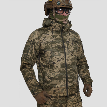 Зимова тактична куртка UATAC Pixel RIP-STOP Climashield Apex XXL