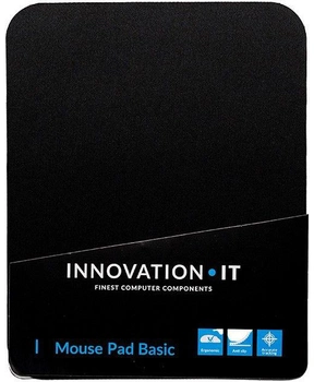Podkładka gamingowa Innovation IT Mouse Pad Basic Black (120837-IIT)