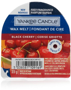 Wosk zapachowy Yankee Candle Wax Melt Black Cherry 22 g (5038581109169)