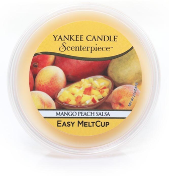 Wosk Yankee Candle Scenterpiece Easy Melt Cup do elektrycznego kominka Mango Peach Salsa 61 g (5038580055221)