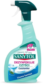 Spray do łazienki Sanytol Zdrowy styl życia o zapachu eukaliptusa 500 ml (3045206393003)