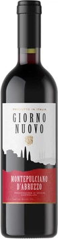 Вино Giorno Nuovo Montepulciano d'Abruzzo червоне сухе 0.75 л 12.5% (800501703227)
