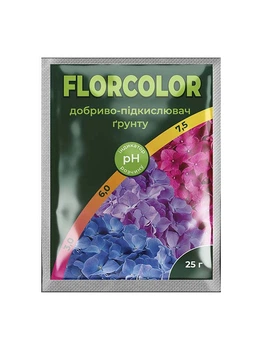 FLORCOLOR подкислитель грунта 25 г