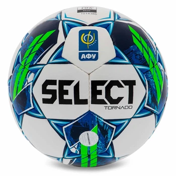 Мяч для футзала SELECT FUTSAL TORNADO FIFA QUALITY PRO V23 №4 белый-синий