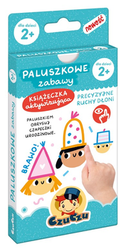 Książeczka aktywizująca CzuCzu Paluszkowe zabawy dla dzieci od 2 lat (9788366762756)