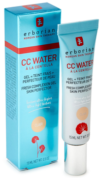 CC krem Erborian CC Water A La Centella Skin Perfecting Gel Clair 15 ml (8809255786088)