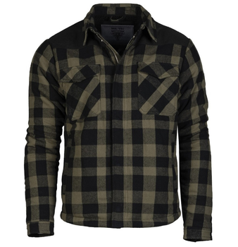Куртка в стиле дровосека (черный оливковый) 10370501 Mil-Tec Lumber Jacket размер XL