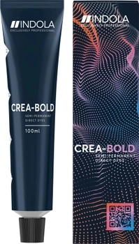 Farba kremowa Indola Crea-Bold Semi-Permanent z pigmentami o bezpośrednim działaniu Indigo Blue 100 ml (4045787903348)