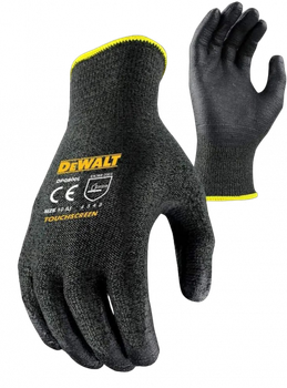 Рукавички універсальні DeWalt розмір L/9, загального використання, з високою стійкістью до порізів та чутливостю до сенсорного екрану (DPG800L)