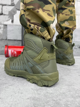 Тактичні черевики автовузол Tactical Combat Boots Olive 41