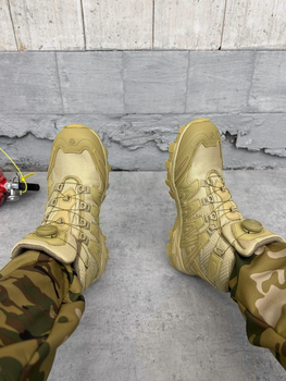 Тактичні черевики автовузол Tactical Combat Boots Coyote 43