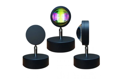 Лампа LED для селфи Эффект Солнца 16 см LED три режима яркости
