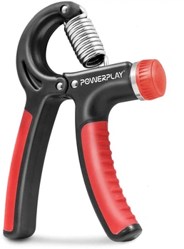 Еспандер кистьовий PowerPlay PP-4323 з регульованим навантаженням 10-40 кг Strength Grip Чорно-червоний (PP_4323_Bl/Red)