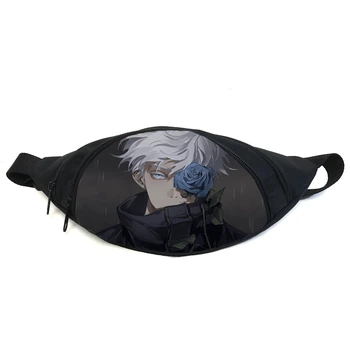 Поясная сумка бананка Магическая битва Jujutsu Kaisen (GB MB 011) Gear Bag черная