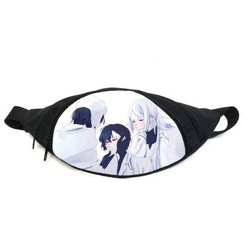 Поясная сумка бананка Бродячие псы Bungou stray dogs (GB BSD 040) Gear Bag черная