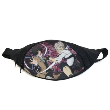 Поясная сумка бананка Бродячие псы Bungou stray dogs (GB BSD 020) Gear Bag черная