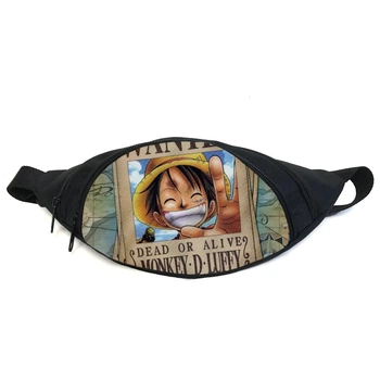 Сумка бананка Великий куш One Piece (GB OP 07) Gear Bag чорна