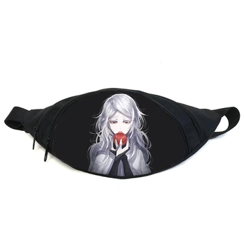 Поясная сумка бананка Бродячие псы Bungou stray dogs (GB BSD 026) Gear Bag черная