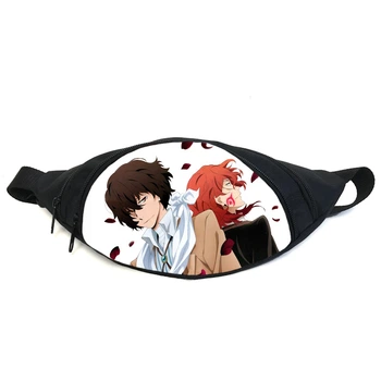 Поясная сумка бананка Бродячие псы Bungou stray dogs (GB BSD 08) Gear Bag черная