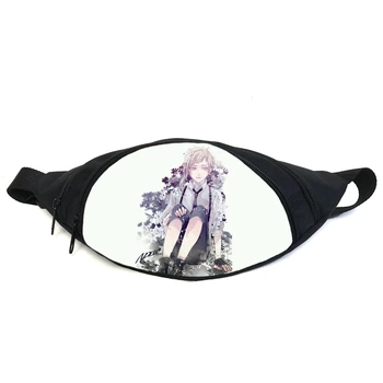 Поясная сумка бананка Бродячие псы Bungou stray dogs (GB BSD 024) Gear Bag черная