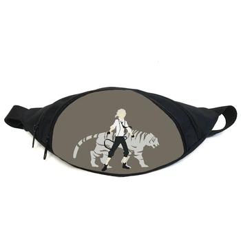 Поясная сумка бананка Бродячие псы Bungou stray dogs (GB BSD 06) Gear Bag черная