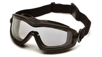 Тактичні окуляри Pyramex V2G-Plus XP із ущільнювачем Anti-Fog прозорі