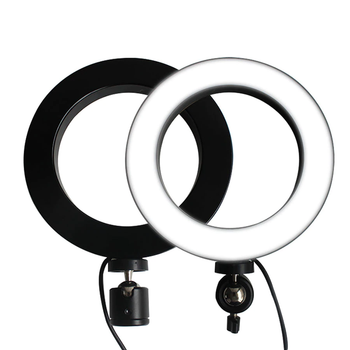Кольцо LED YINGNUOST для блогеров 20 см Black