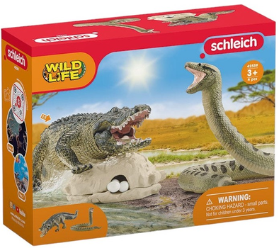 Набір Schleich Wild Life Небезпека на болоті (4059433522647)