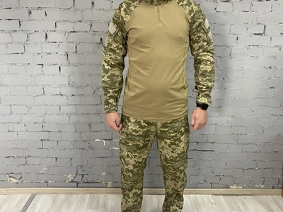 Костюм тактичний UNIFORM військова форма убакс + штани розмір 2XL Піксель (PLT-056)