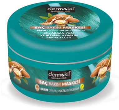 Маска для волосся Dermokil Natural Hair argan mask 300 мл (8697916000204)