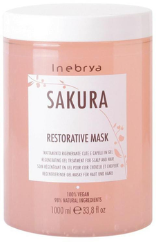 Maska do włosów Inebrya Sakura restorative mask wzmacniająca 1000 ml (8008277261065)