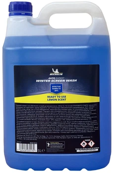Зимовий омивач скла Michelin Winter Screen Wash RTU Lemon Scent -20С, 5л
