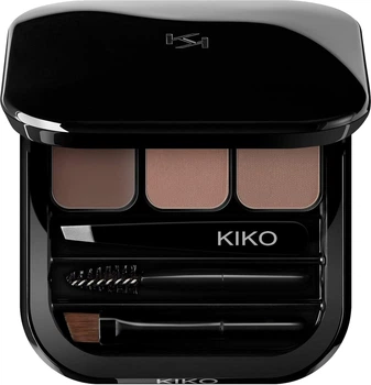 Палетка для бровей Kiko Milano Eyebrow Expert Palette 02 Brown 2.4 г (8025272635790)