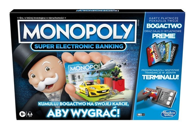 Настільна гра Hasbro Monopoly: Super Electronic Banking (5010993718610)
