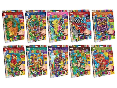 Набор для творчества «Блестящая мозаика» DANKO TOYS (БМ-02-01,02,03,04,05...10)