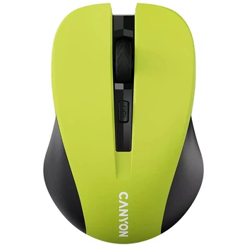 Компьютерная мышка Компактная беспроводная Canyon MW-1 Желтый с черным