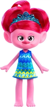 Кукла Mattel ​DreamWorks Trolls королева Поппі з яскравим волоссям та аксесуарами HNF13