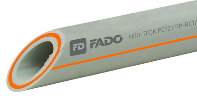 Труба полипропиленовая FADO PP-RCT армированная стекловолокном 50х8.4 мм, PPF50