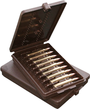 Коробка MTM Ammo Wallet на 9 шт 223 Rem коричневая