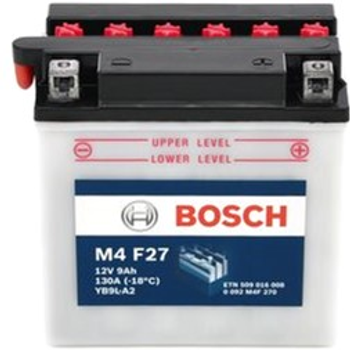 Мотоаккумулятор Bosch M4 Fresh Pack Right [+] 12 В 9 Ач 85 A 136 х 76 х 140 мм (0 092 M4F 270)