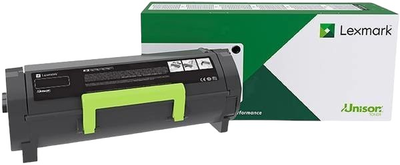 Toner Lexmark 502UE Black (734646457248)