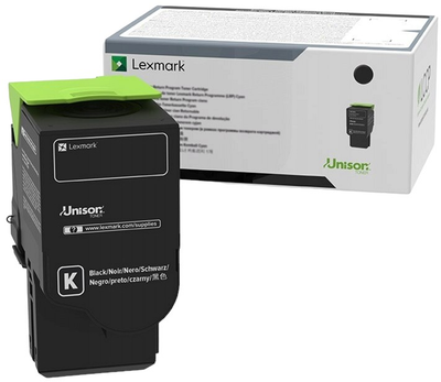 Тонер-картридж Lexmark C2320K0 Black (734646667081)