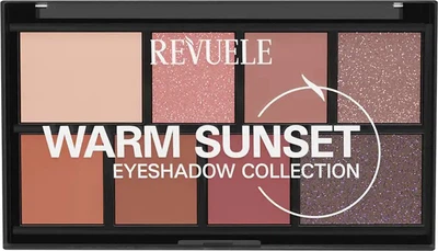 Палітра тіней для повік Revuele Eyeshadow Collection Warm Sunset 15 г (5060565107816)
