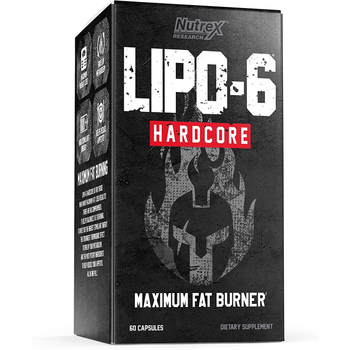 Жироспалювач Lipo 6 Hardcore 60 caps