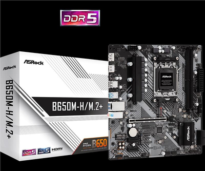 Mатеринська плата ASROCK B650M-H/M.2+