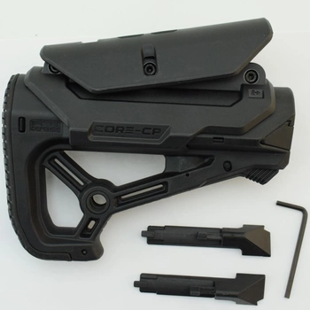 Приклад FAB Defense GL-CORE S CP для AR-15 c регулируемой щекой